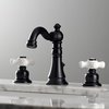 Fauceture FSC1970PX American Classic 8" Widespread Bathroom Faucet, Matte Black FSC1970PX